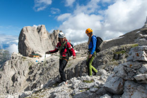 Klettern in den Dolomiten